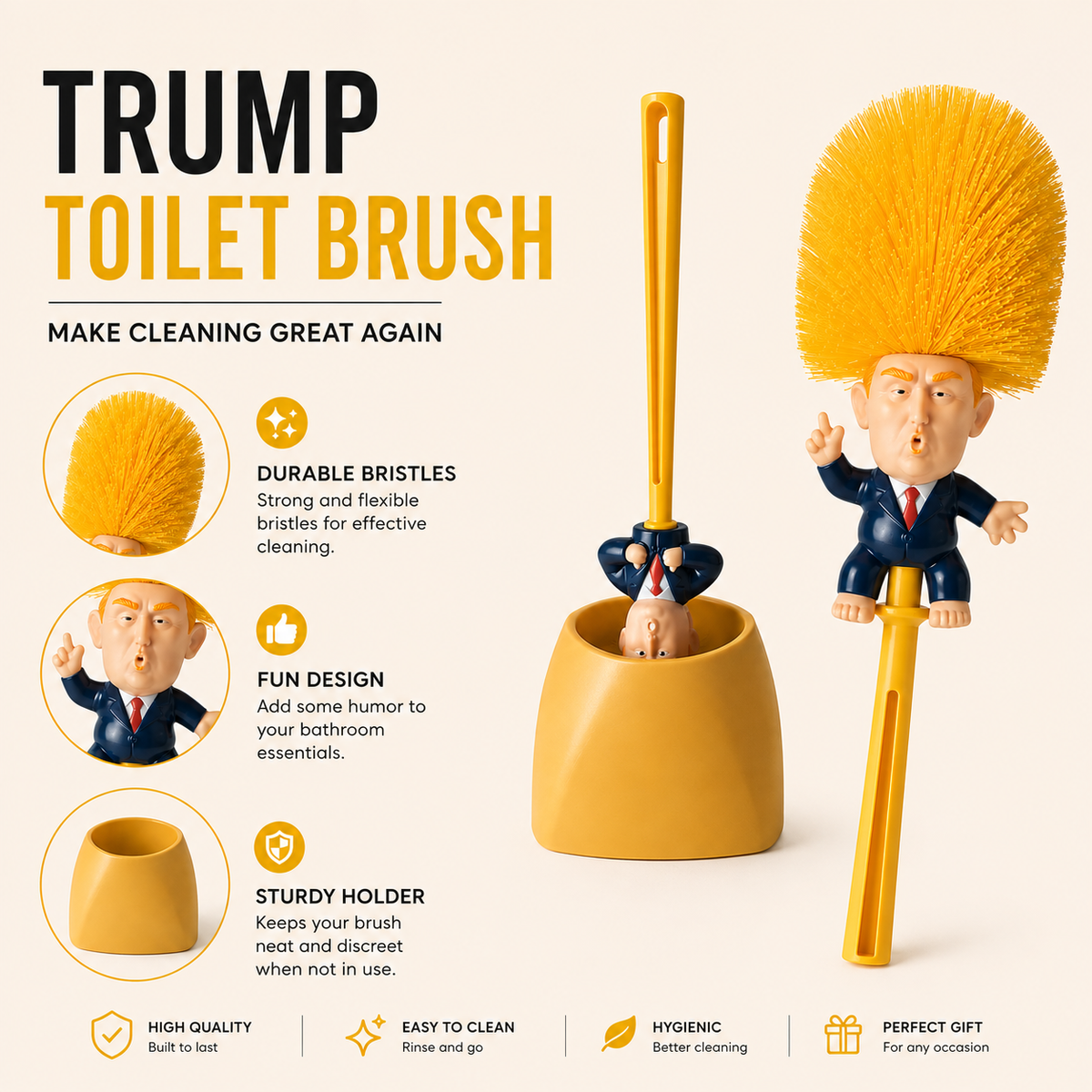 Donald-Trump-Klobürste